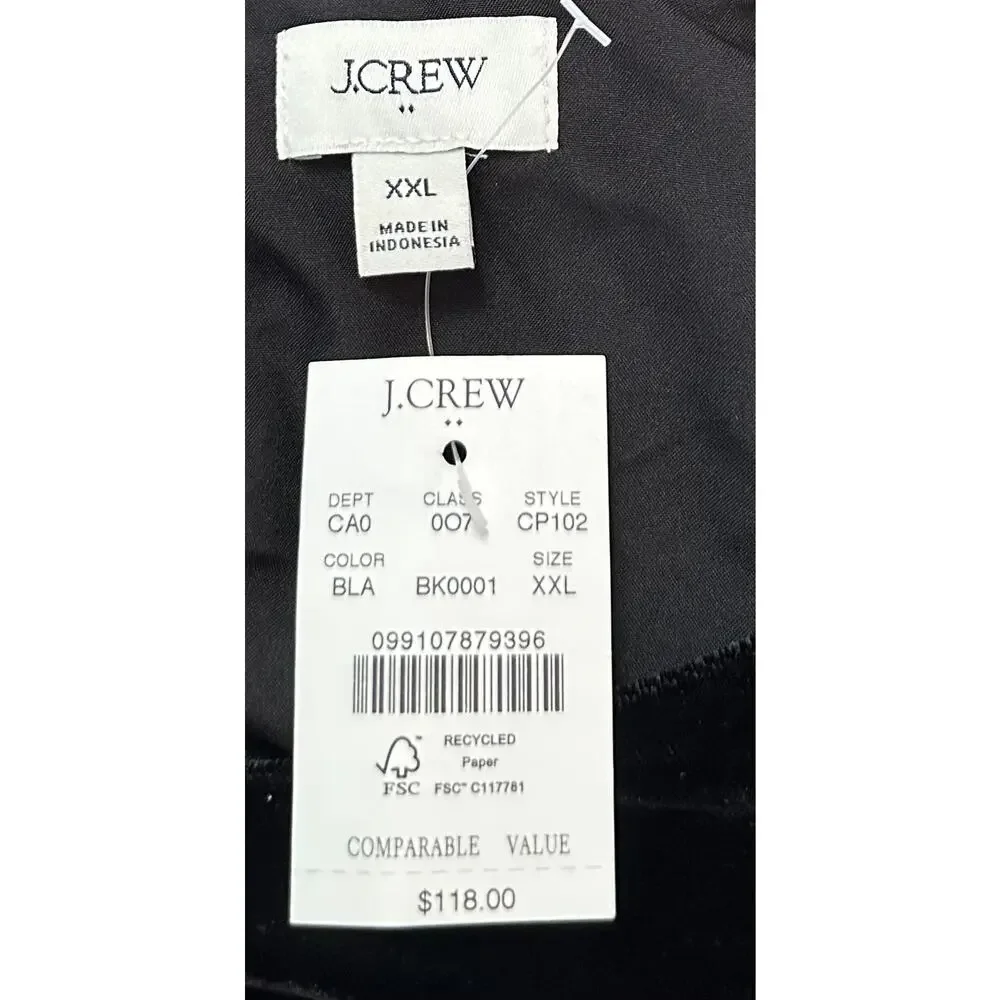 J. Crew crew velvet